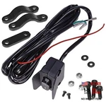 Saihisday 12v Winch Rocker Thumb Switch With Mounting Bracket Handle Control. Fixed Price $34.25.