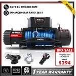 X-bull Winch 14500lb 12000lb Synthetic Wired Cordless Waterproof Traile Jeep 4. Fixed Price $429.90.