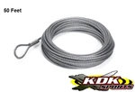 Can-am Warn Winch Steel Replacement Cable 715006256 (shop). Fixed Price $55.00.