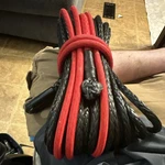 3/8 12k Pound Badlands Synthetic Winch Rope 80ft. Fixed Price $120.00.