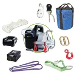 Portable Winch Pcw3000-li-a Kit With Accessories. Fixed Price $1793.69.