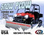 Bennche Cowboy 500 And 700 - 2015-2016 Kfi Utv 60" Snow Plow Combo Kit. Fixed Price $757.85.