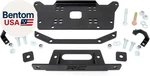Utv Winch Mounting Plate For 19-21 Honda Talon - 92029 , Black. Fixed Price $97.65.
