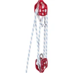 Vevor Twin Sheave Block And 1/2 Inch Braid Rope Tackle 7700lbs Pulley 200ft. Fixed Price $97.90.
