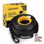 Synthetic Winch Rope 3/8" X 85', 25000 Ibs Cable Replacement With. Fixed Price $100.11.