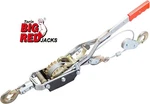Big Red 4 Ton Torin Come-along Double Gear Hand Cable Puller, 3-hooks, T32054. Fixed Price $48.21.