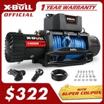 X-bull Electric Winch 13000lb Synthetic Rope 12v 4wd Tow Truck Jeep Remote. Fixed Price $339.90.