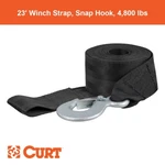 23' Winch Strap With Snap Hook (4,800 Lbs.). Fixed Price $39.62.
