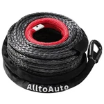 Winch Rope 3/8" X 85'-27,500lbs Dyneema Synthetic Line Cable With .... Fixed Price $75.88.