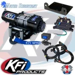2500 Lb Kfi Steel Cable Winch Kit Tracker 600 (base/eps/eps Le) 2022-2023. Fixed Price $229.00.
