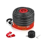 Synthetic Winch Rope 3/8" X 100'-23800 Lbs Line With Protective Sleeve,.... Fixed Price $66.23.