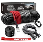 Daydoor Synthetic Winch Rope, 1/4 Inch X 50ft 10,000lbs Line,.... Fixed Price $58.99.