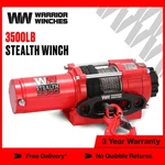 Stealth 3,500lb 12v Electric Winch - Synthetic Rope For Car Trailer Atv Utv. Fixed Price $139.99.