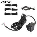 12v Winch Rocker Thumb Switch Handle Bar Control & Bracket For Kfi Warn Atv New. Fixed Price $17.59.