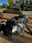 Warn High Torque 12000 Lb Winch Complete Kit With Remote Control. Fixed Price $1350.00.