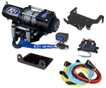Yamaha 600 Grizzly Winch And Mount Plate Kit 1998-2001 2000 Lbs Kfi Atv 4x4. Fixed Price $261.95.