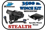 Kfi 3500 Lb Stealth Winch Kit '15-'21 Arctic Cat Alterra 500/550/700 Tracker 570. Fixed Price $416.95.