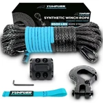 3/16" X 50ft Synthetic Winch Rope Cable Kit, 8500lbs With Protecti.... Fixed Price $41.87.