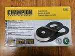 Champion C11003 Snatch Block 15,000 Lb Winch Pulley Doubles Pulling Force- Nib. Fixed Price $19.96.