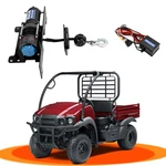 Utv 4500lbs Electric Winch Mount Combo For Kawasaki Mule Sx 2017-2026. Fixed Price $232.99.