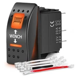 Nilight Utv Winch Rocker Switch Momentary On Off 7 Pin 7pin, 7pin. Fixed Price $13.72.