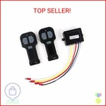 Qwork 12v Car Wireless Winch Electric Remote Control, 2 Pack Universal Mini 5 Wi. Fixed Price $21.96.