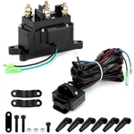 Qwork 12v 250a Winch Solenoid Relay Contactor, Compatible With Atv/utv .... Fixed Price $45.99.