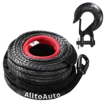 Alltoauto Winch Rope With Hook, 3/8 X 100-27,500lbs Dyneema Synthetic R.... Fixed Price $104.07.
