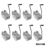 Fulton 8x 1.5k Automatic Brake Winch W/ Dual Ratchet System And No Strap Combo. Fixed Price $1640.47.