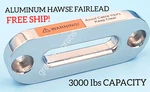 Aluminum Hawse Fairlead Universal 3000 Lbs Capacity New. Fixed Price $13.50.