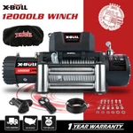 X-bull Electric Winch 12000lb W/steel Cable Trailer Towing 4wd With Cover. Fixed Price $315.90.