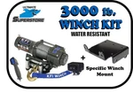 Kfi 3000 Lb Winch Mount Kit '12-'17 Arctic Cat Wildcat / 4 1000 W/mount!. Fixed Price $338.96.