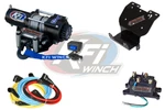 2000 Lb Kfi Steel Cable Winch & Mount Kit Honda Trx300 2x4 4x4 1993-2000. Fixed Price $260.95.