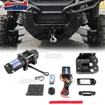 4500lbs Electric Winch Mount Wire Rope Hook Kit For Honda Pioneer 1000 2016-2026. Fixed Price $215.99.