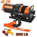 2000 Lb Electric Winch Off-road Synthetic Rope For Trailer Boat Atv Utv. Fixed Price $106.98.