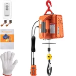 3-in-1 1100lbs Portable Electric Hoist Winch 25ft Lifting Steel Rope. Fixed Price $102.99.