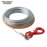 Winch Cable Steel Core Wire Rope 3/8" X 50' 15200 Lbs For Suv Truck Towing. Fixed Price $55.99.