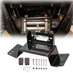 No Drill Front Bumper Winch Mount Bracket Plate Fit Honda Pioneer 700/700-4 14+. Fixed Price $35.99.