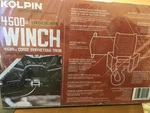 New Kolpin Atv Utv Winch Kit Synthetic Rope 12v Hd Off-road Universal 4500lb. Fixed Price $329.99.