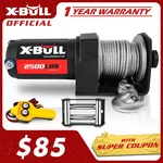 X-bull Electric Winch 2500lbs 12v Steel Cable Wire Remote Atv Utv Off-road. Fixed Price $89.90.