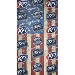 Kfi Face Mask With Logos - Color Fm-clr. Fixed Price $16.69.