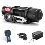 5500 Lbs Electric Atv/utv Recovery Winch With 1/4'' X 50' Synthetic Rope, 12v.... Fixed Price $282.27.