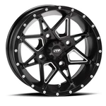 Itp Storm 14x7 4/110 Tornado Blk 2+5 Trx400fga Rancher At Gpscape Sra 2004-2007. Fixed Price $183.41.