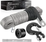Nilight Synthetic Winch Rope Kit 3/16 Inch X 50 Feet 6000 Lbs Cable Line. Fixed Price $22.99.