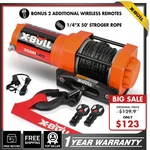 X-bull Atv Winch Kit 3500lbs Synthetic Rope Remote Control 2pcs Utv Boat 12v. Fixed Price $129.90.