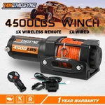 Mnemosyne Atv Winch 4500lb Synthetic Rope Wireless Remote Towing Boat 4wd 12v. Fixed Price $119.90.