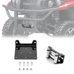 Bumper Winch Mount Plate+4 7/8" Roller Fairlead For Kawasaki Mule Promx Kaf700. Fixed Price $40.41.