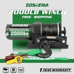 Zostera Electric Winch 2000lbs 12v Synthetic Rope Trailer Towing 4wd Off-road. Fixed Price $99.90.