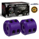 Autmatch Winch Cable Hook Stopper Fits Wire & Synthetic Ropes For Atv/utv,purple. Fixed Price $18.99.
