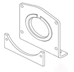 Bronco Drum Support Plate Kit For 2500/3000lb. Winches Ac-12002l. Fixed Price $18.99.